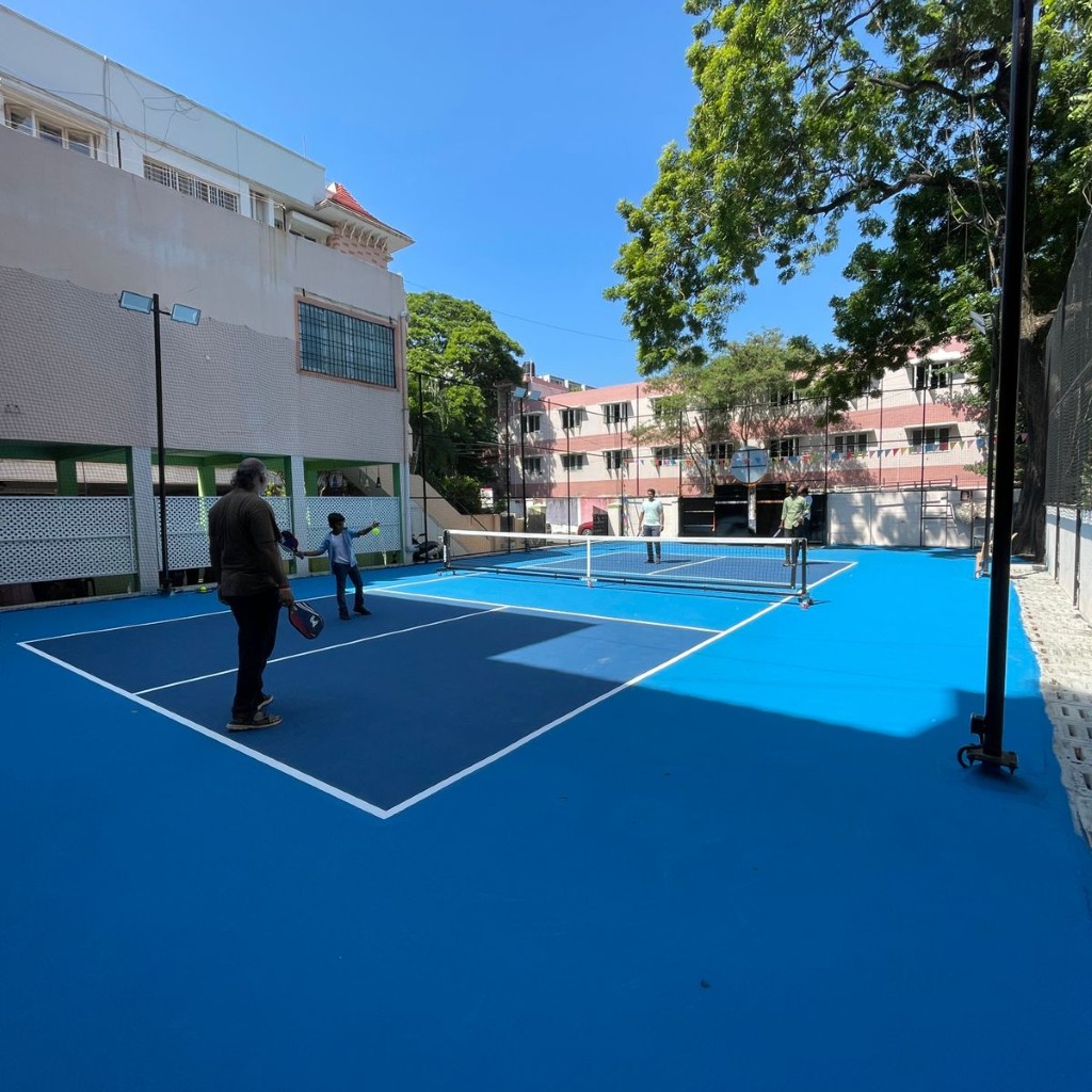 Modern Pickleball Courts